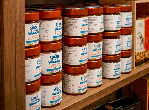 Bologna seafood sauce pantry shop botle