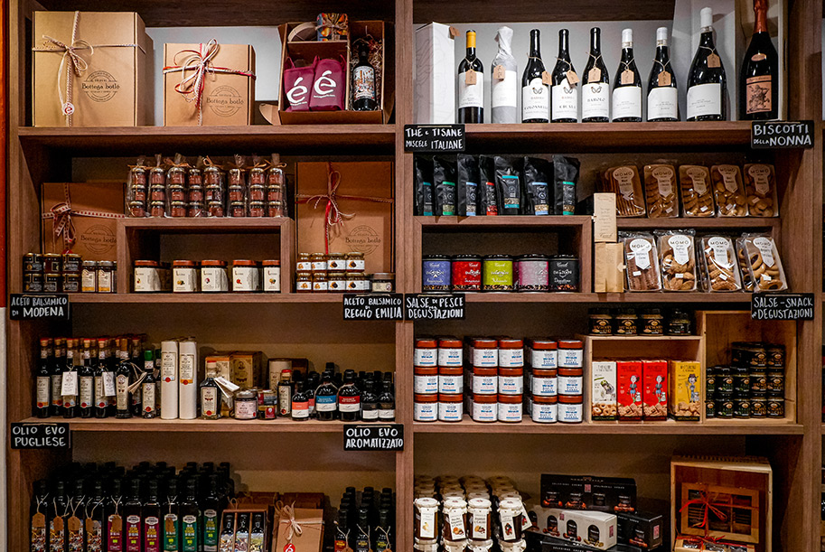 home section pantry shop botle